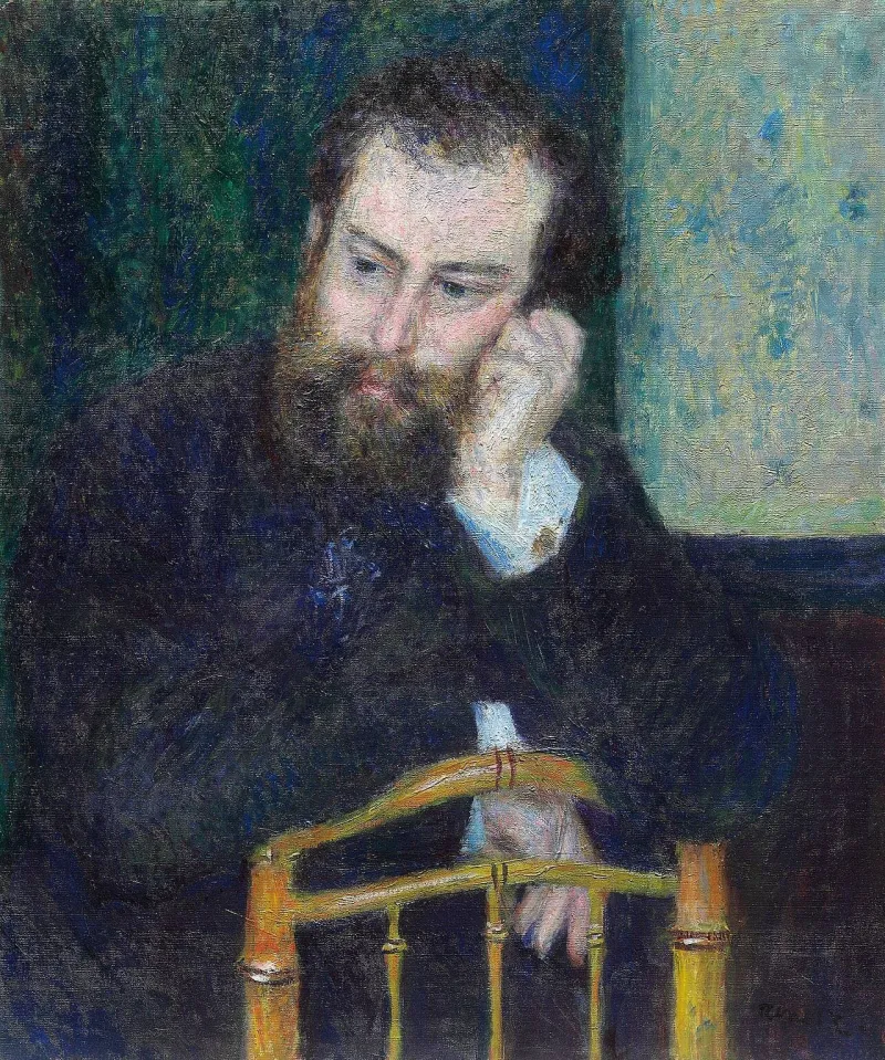 Альфред Сислей — портрет