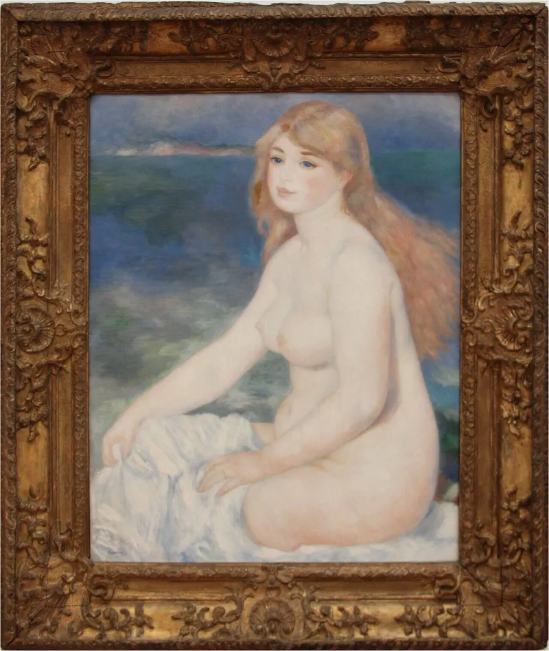 Купальщица, Пьер-Огюст Ренуар
