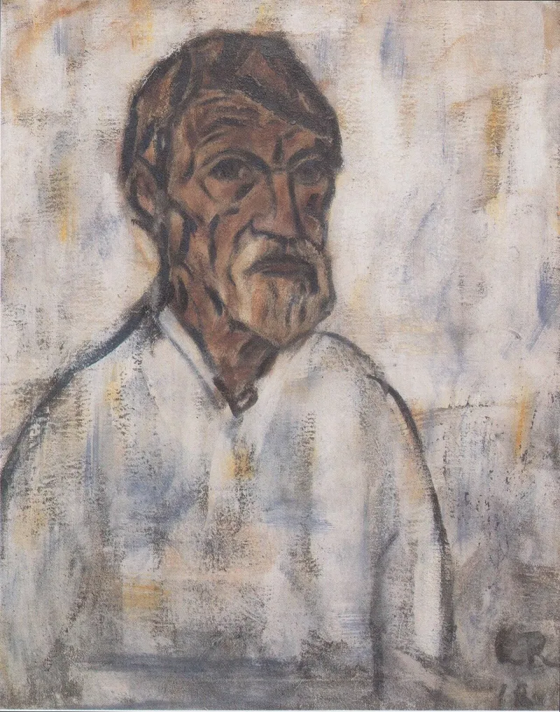 Автопортрет, Кристиан Рольфс