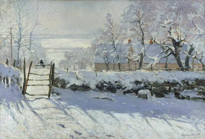 Сорока, Клод Моне