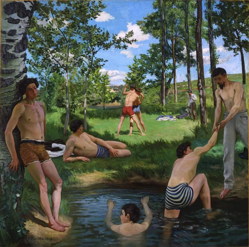 Летняя сцена, Фредерик Базиль