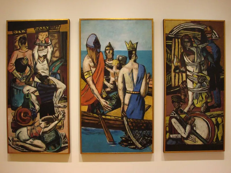 Отплытие (Departure), Макс Бекман