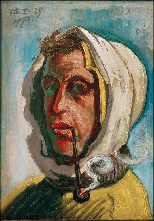 Макс Пехштейн — портрет