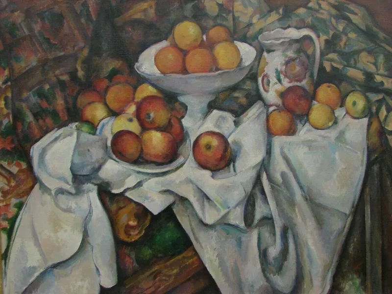 Яблоки и апельсины, Поль Сезанн