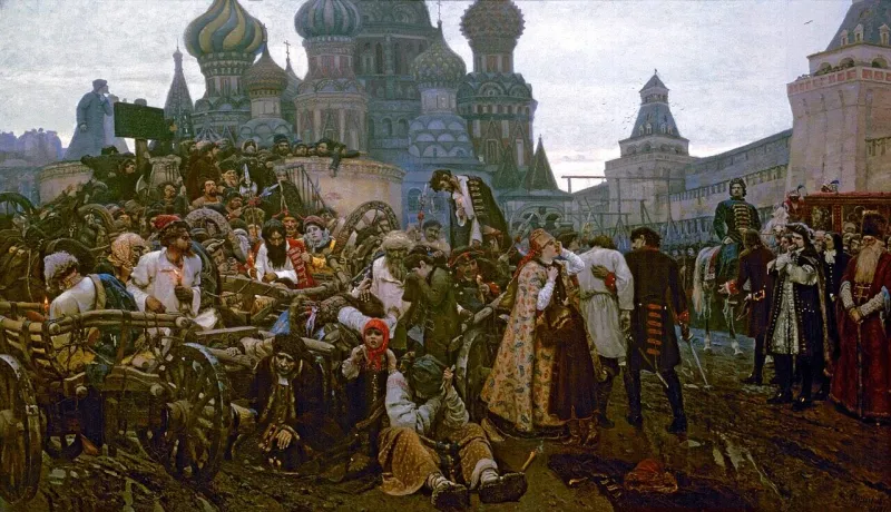 Утро стрелецкой казни, Василий Суриков